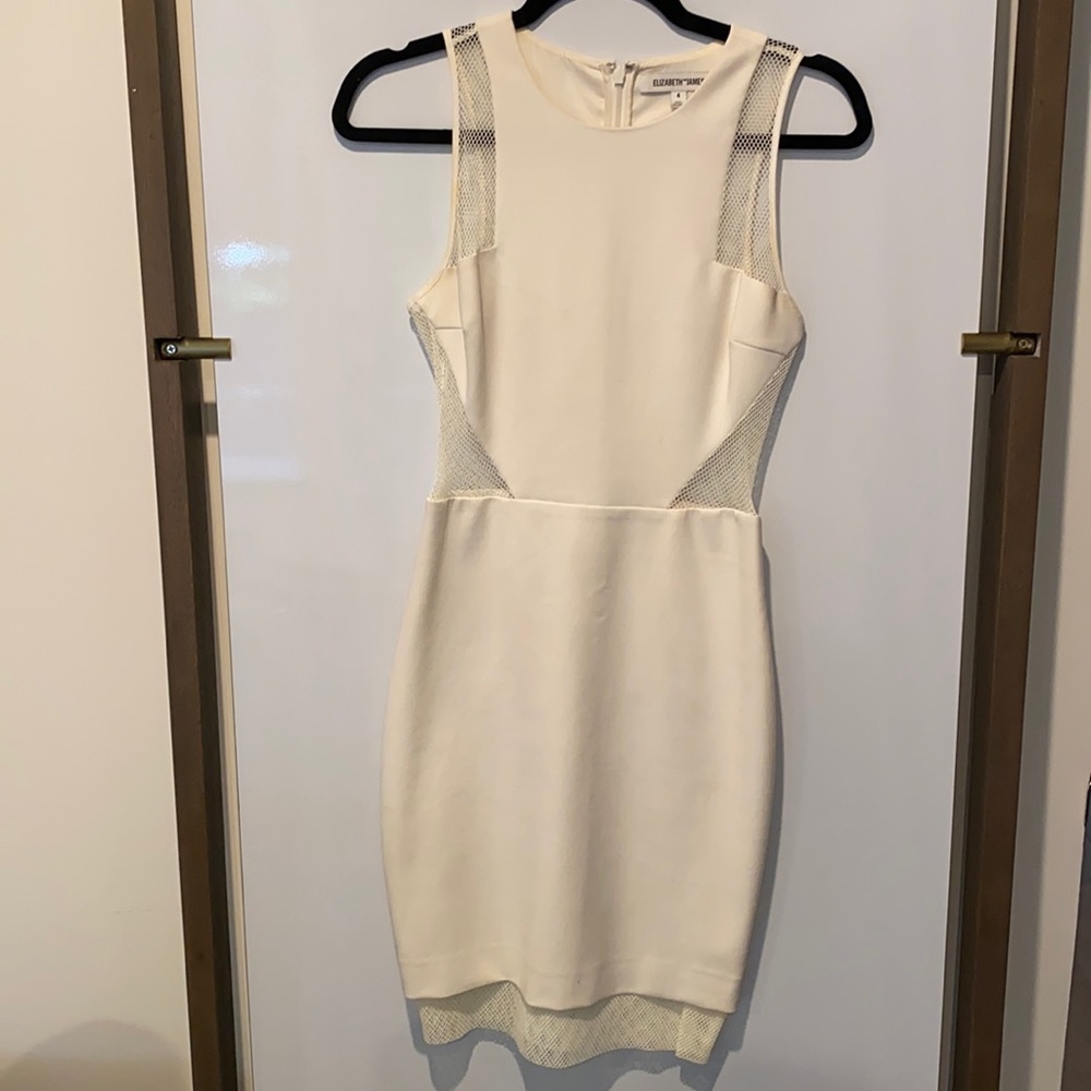 Elizabeth & James white dress